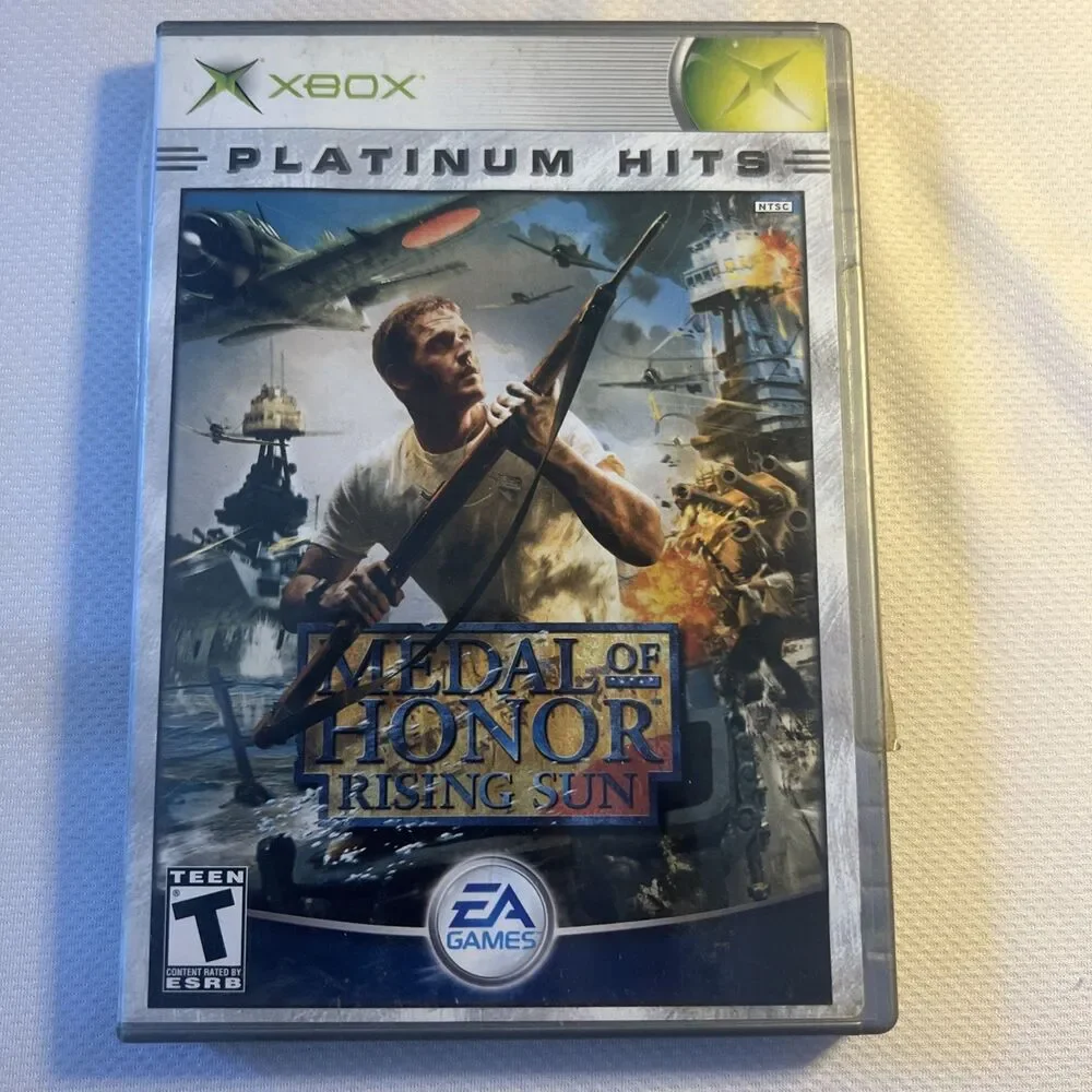 Medal of Honor: Frontline Platinum‎ Hits /Microsoft Xbox / CIB / Clean / Read
